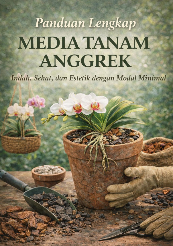 PANDUAN LENGKAP MEDIA TANAM ANGGREK : iNDAH, SEHAT, ESTETIK DENGAN MODAL MINIMAL
